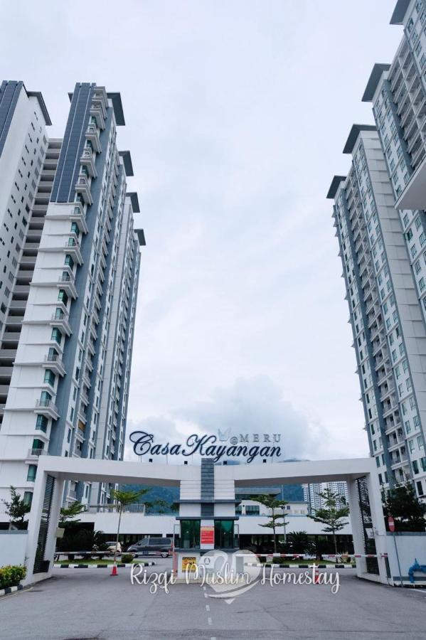 Rizqi Muslim Homestay Meru Casa Kayangan 怡保 外观 照片